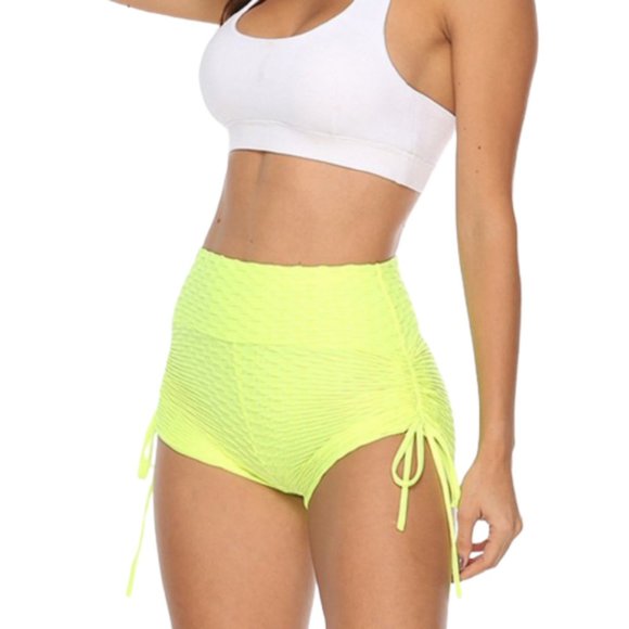 Gustave Design Butt Lifting High Waist Yoga Shorts - Picture 3 of 6